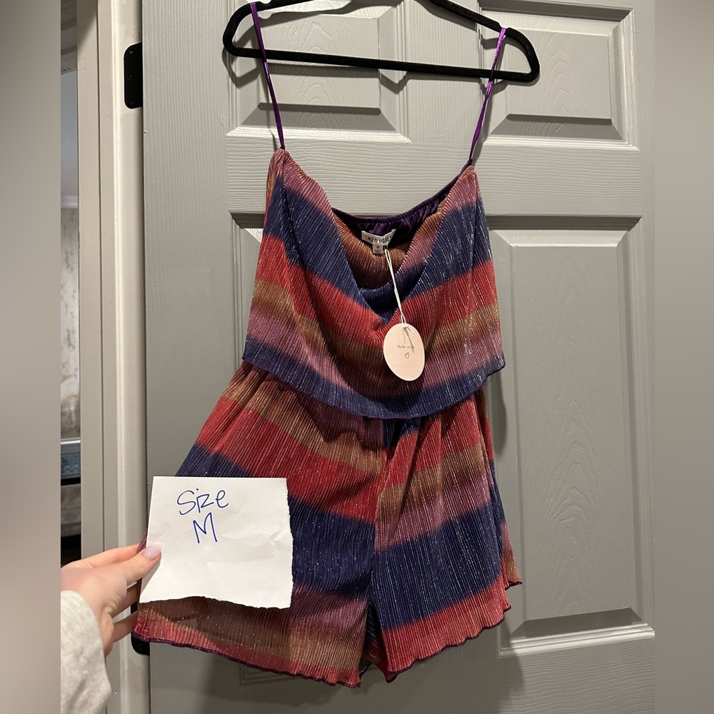 Multicolored romper